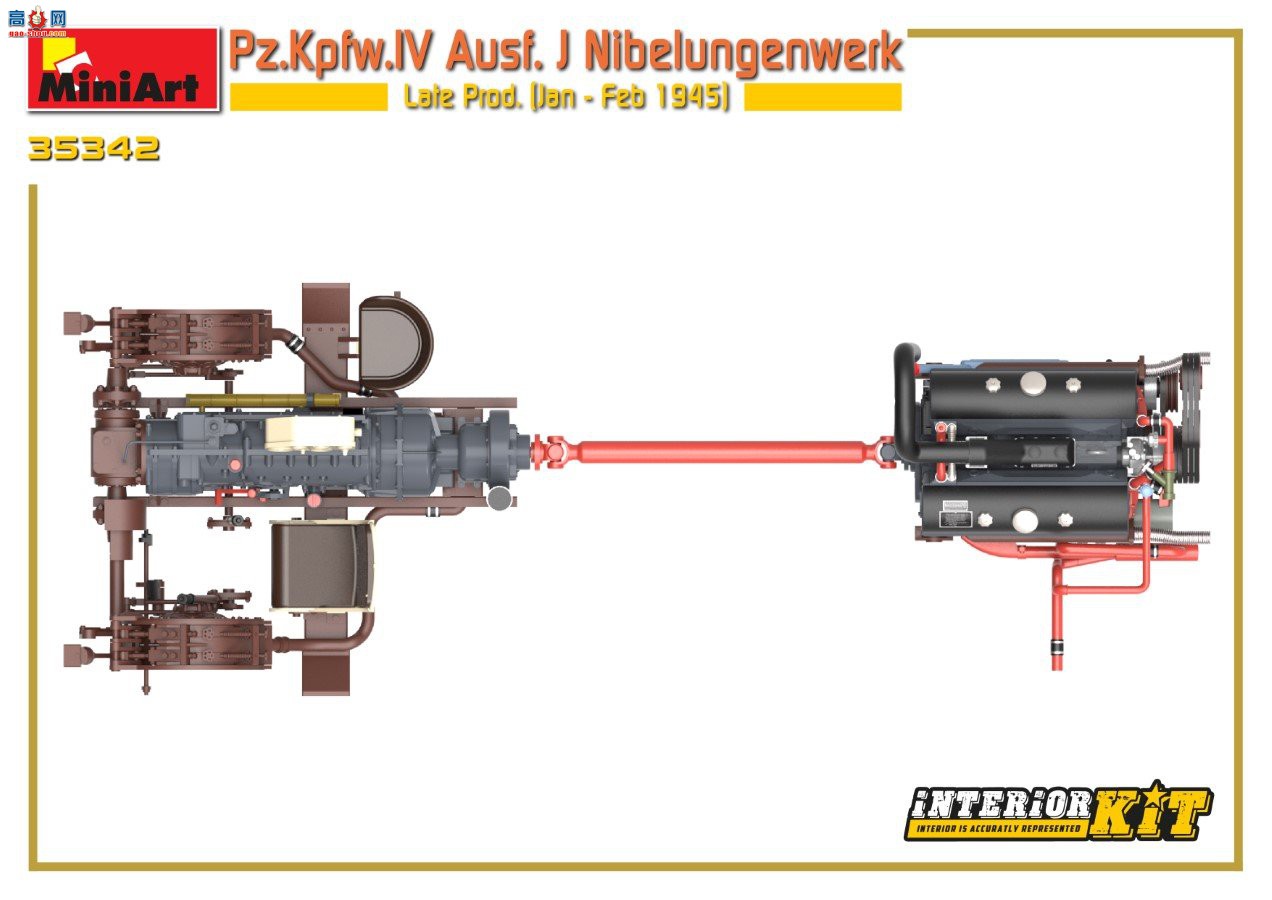 MiniArt ̹ 35342 ¹Pz.Kpfw.IV Ausf. J ĺսᲮ.1945.1...