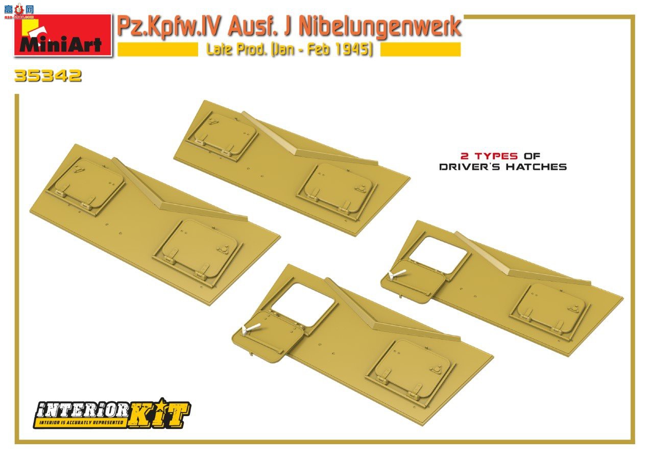 MiniArt ̹ 35342 ¹Pz.Kpfw.IV Ausf. J ĺսᲮ.1945.1...