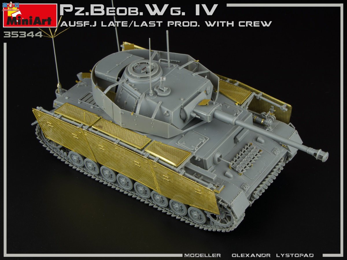 MiniArt ̹ 35344 ¹Pz.Kpfw.IV Ausf. J ĺ̹ ڹ۲⳵ 2in1