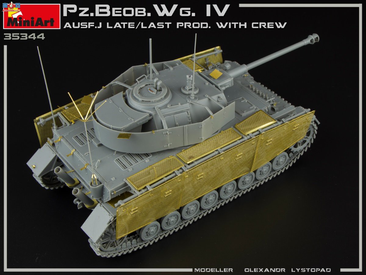 MiniArt ̹ 35344 ¹Pz.Kpfw.IV Ausf. J ĺ̹ ڹ۲⳵ 2in1