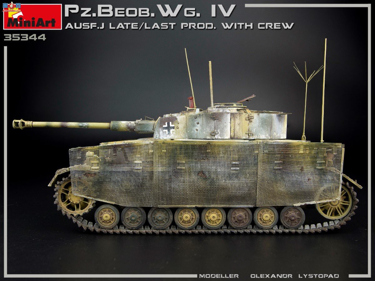 MiniArt ̹ 35344 ¹Pz.Kpfw.IV Ausf. J ĺ̹ ڹ۲⳵ 2in1