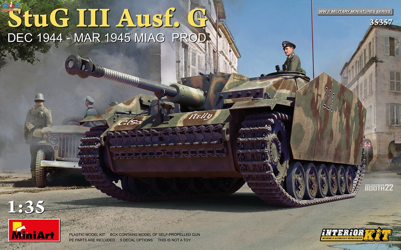 MiniArt ̹�� 35357 StuG III Ausf.G 1944��12�¨C1945��3��MIAG��Ʒȫ�ڹ�