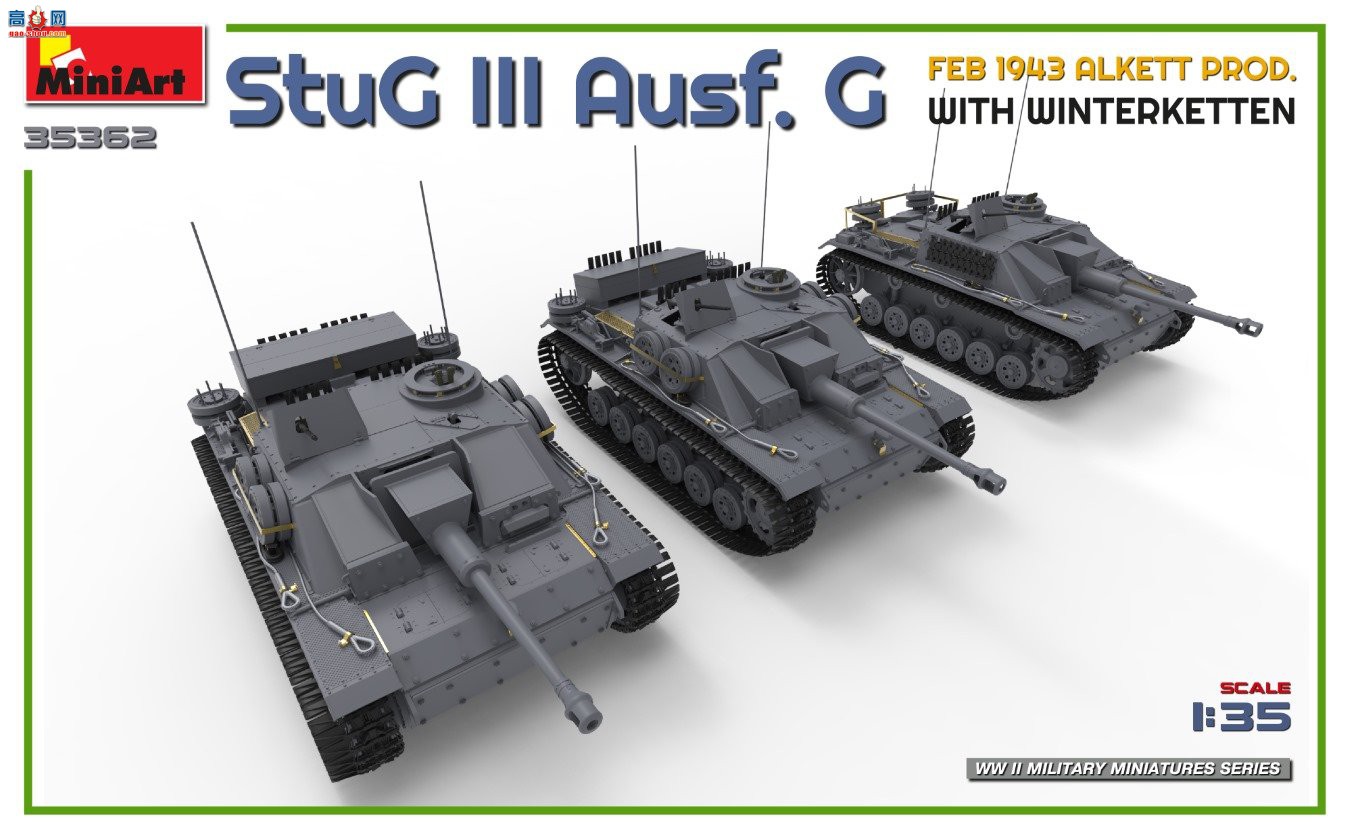 MiniArt ̹ 35362 StuG III Ausf.G ͻG 19432