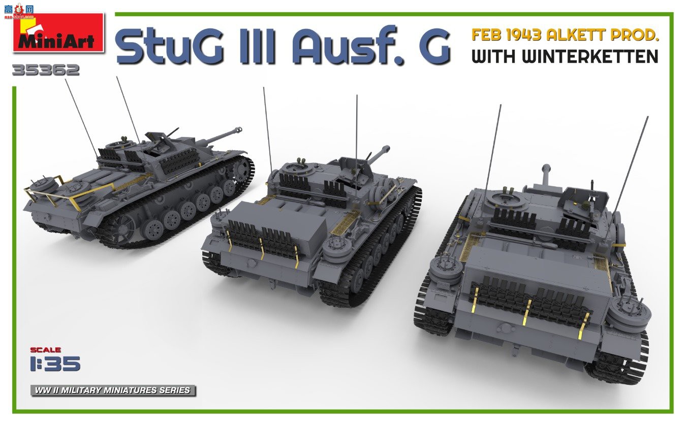 MiniArt ̹ 35362 StuG III Ausf.G ͻG 19432