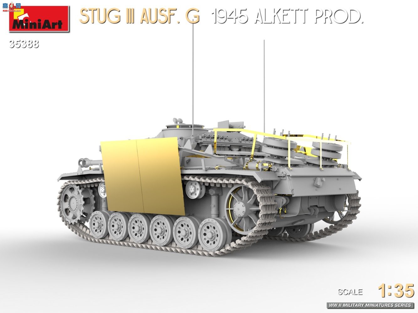 MiniArt ̹ 35388 StuG III Aust.Gͻ G1945Alkett 