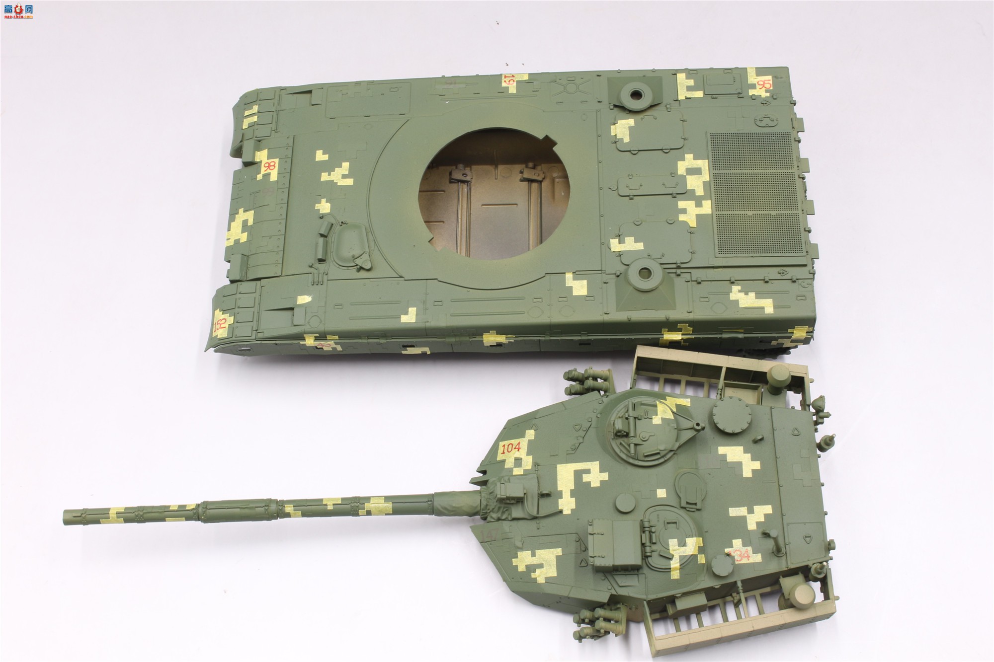 Ǻ 1/35 D35001 ZTZ-96Bս̹Բڸֽװ