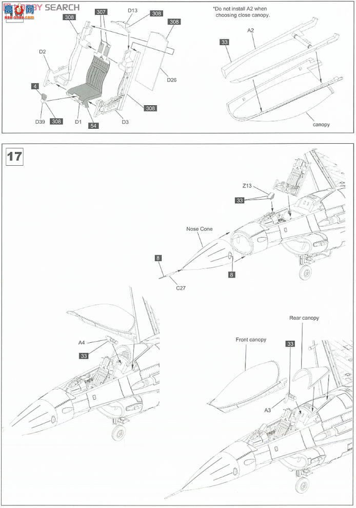 KINETIC 48012 F-16C Block 40 IDF 