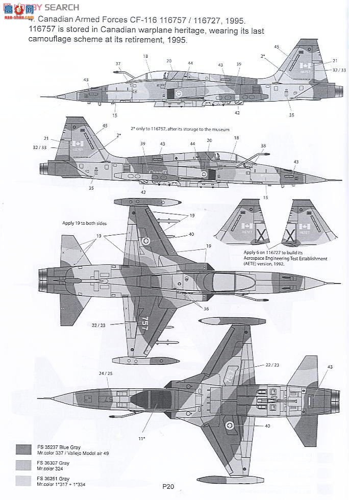 KINETIC ս 48020 F-5A/CF-5A/NF-5A ս