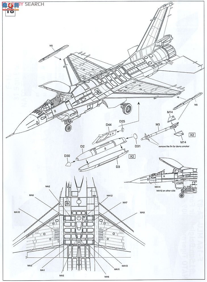 KINETIC 48036 F-16A Block 20 MLU ս [ 2009]