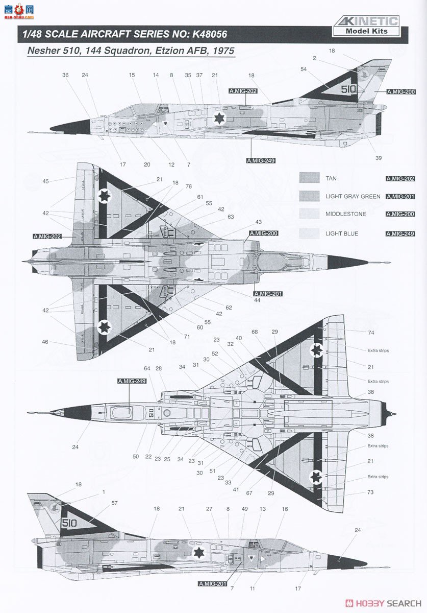 KINETIC 48056 IAI ж 21/˫ͣ