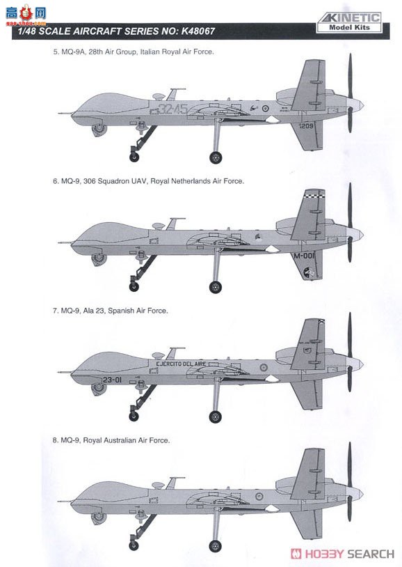 KINETIC 48067 MQ-9񡱾˻