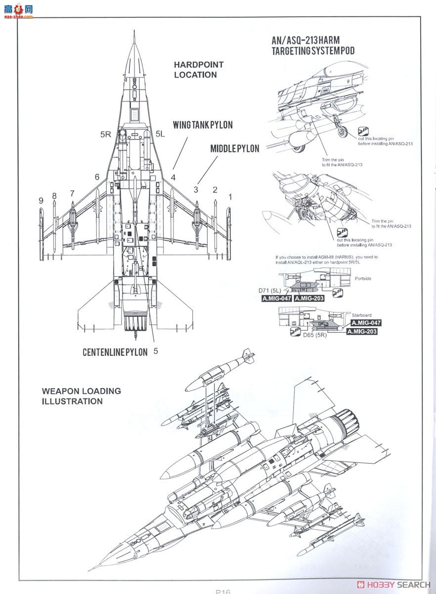KINETIC 48102 F-16C Block 25/42 վ