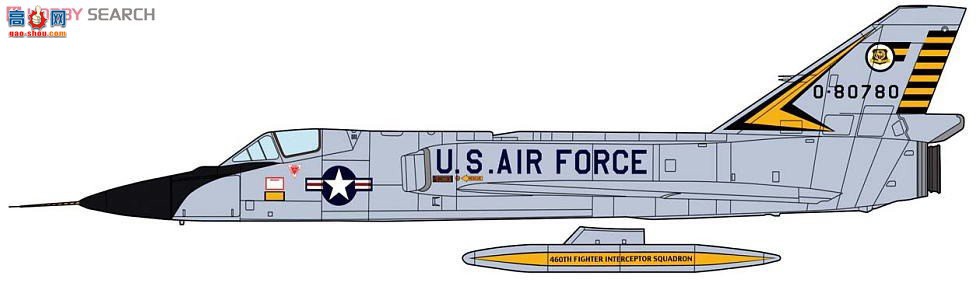 ȴ ս 02035 F-102A ذ &amp; F-106A ޷ڡϻϡ