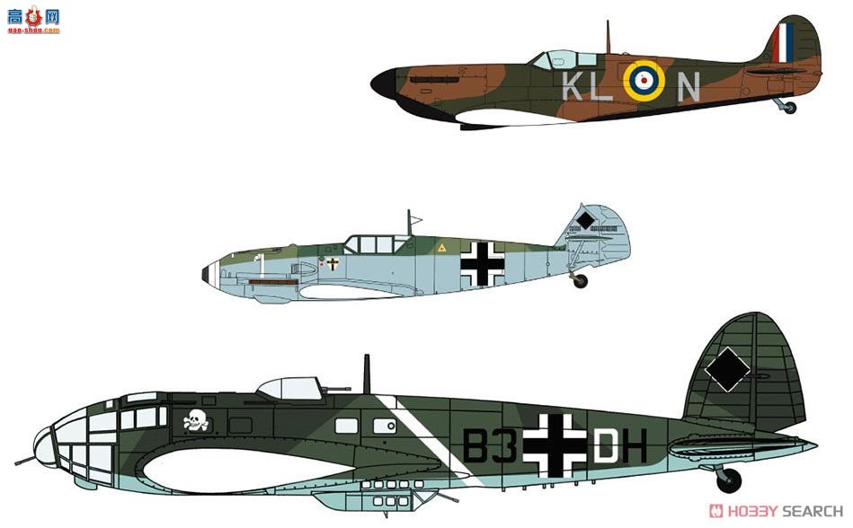 ȴ ս 02270  MK.1 &amp; Bf109E &amp; He111P/H `ؿ̶˿ս`3