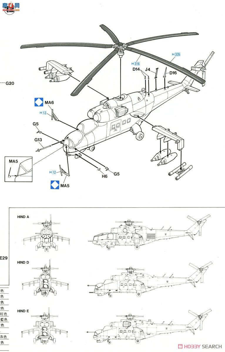ȴ ֱ 02297 Mi-24/35 Mk.III ¹ɫԲʡ