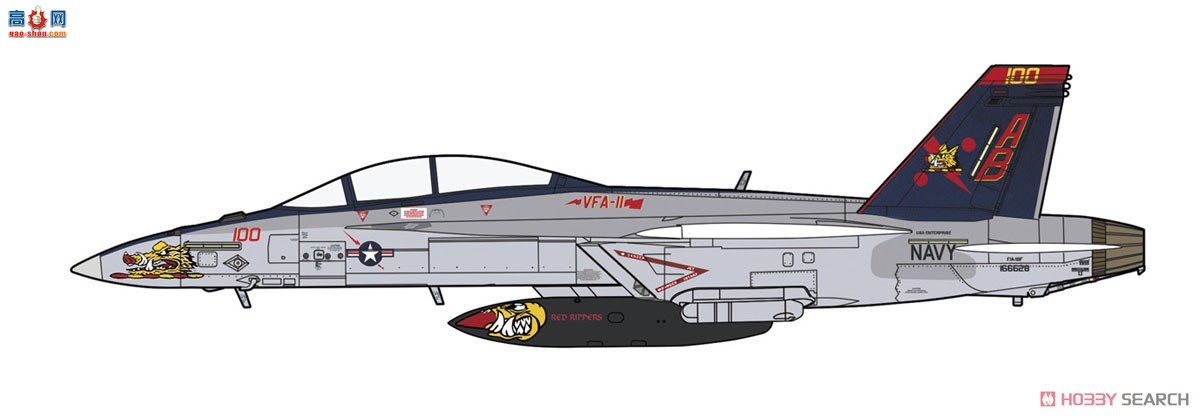 ȴ ս 02385 F/A-18F Ʒ`VFA-11 ɫ˺ CAG 2013`