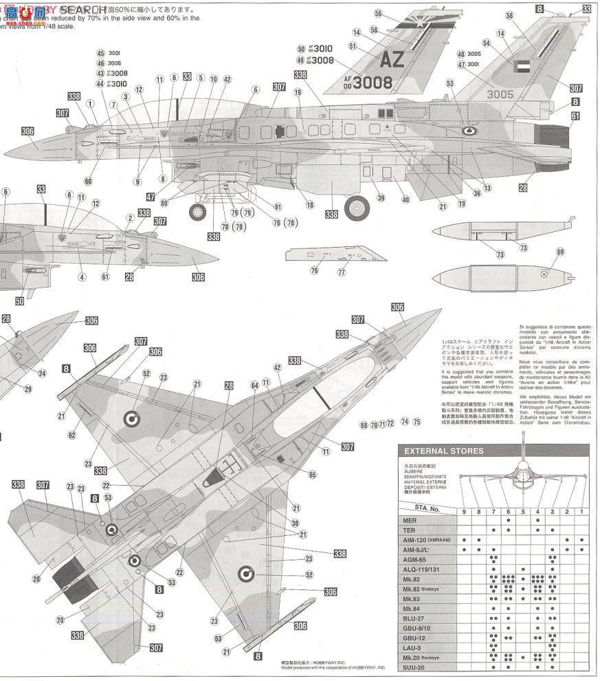 ȴ ս 07244 PT44 F-16FBlock 60ս