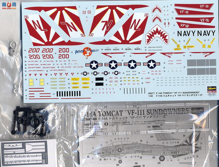 ȴ ս 09577 F-14A è VF-111 