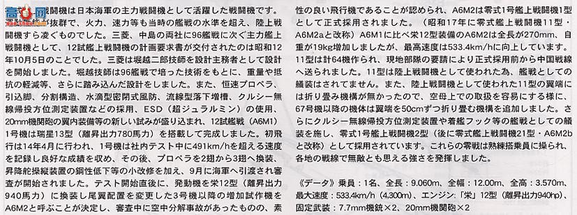 ���ȴ� ս���� 09626 ���� A6M2b ��ʽս������ 21 60kg ը��