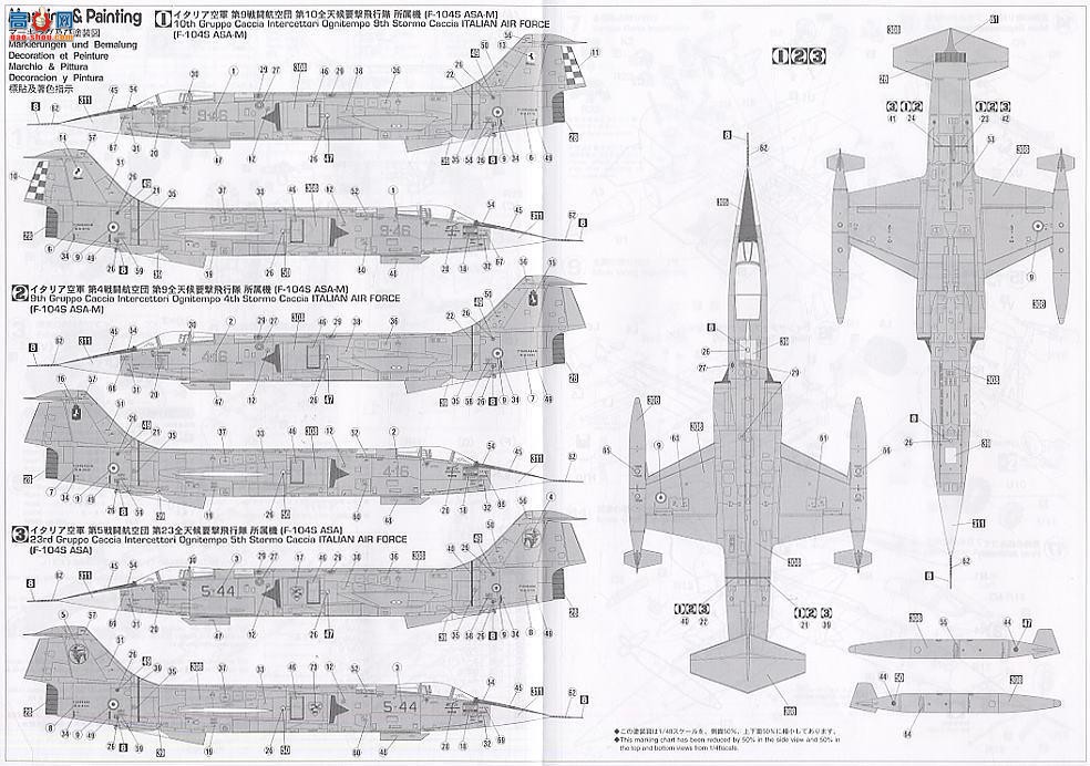 ȴ ս 09694 F-104S Ǽս ASA