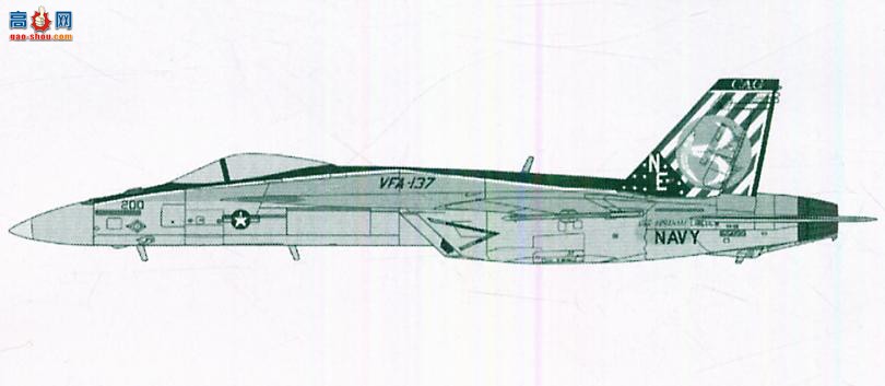 ȴ ս 09842 F/A-18E Ʒ`WFA-137 `