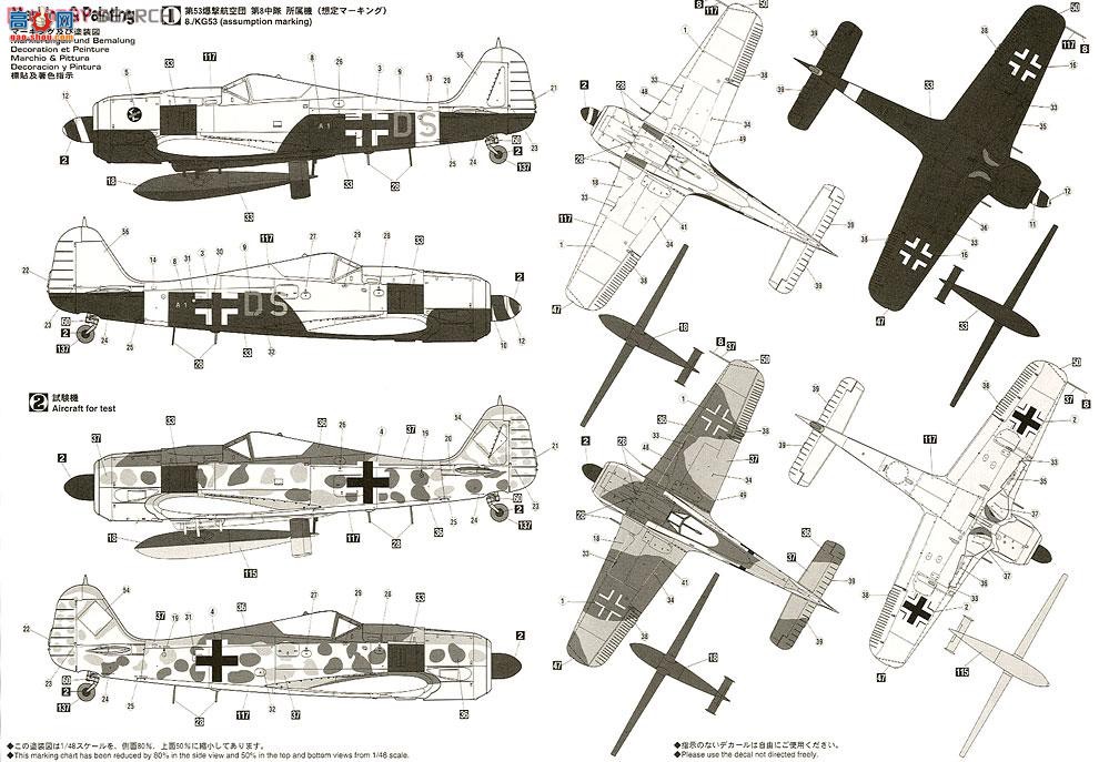 ȴ ս 09933 -ֶ Fw190A-8 Bv246 