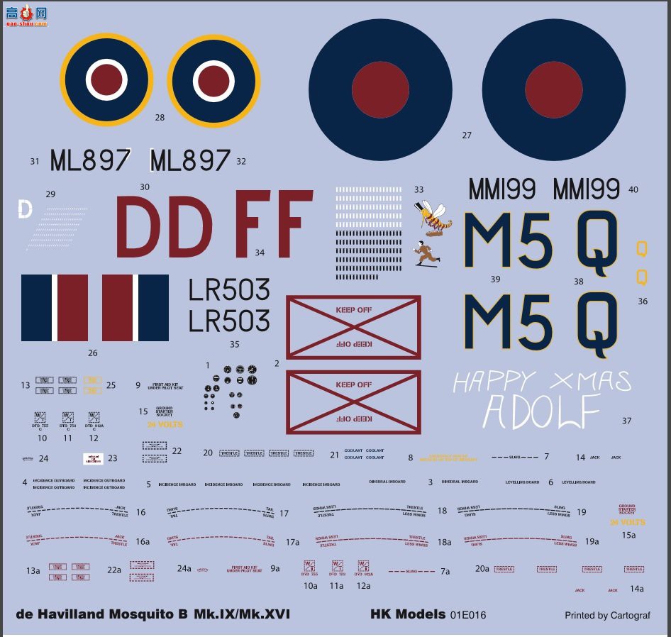 HK ը 01E016 ¹άʽ B Mk.IX/Mk.XVI