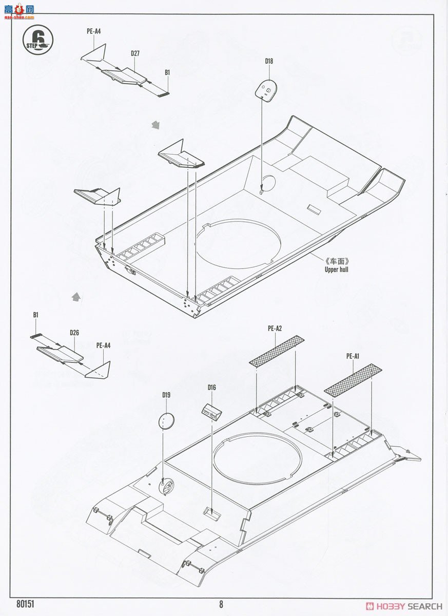 HobbyBoss ̹ 80151 ¹III/IVͻϵ̹(С)