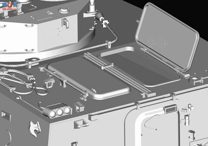 HobbyBoss װ�׳� 82453 �й�ZBD 04����ս��