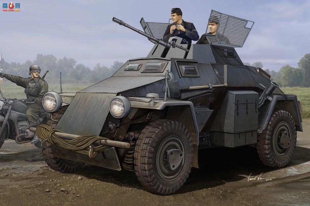 HobbyBoss װ׳ 83816 ¹Sd.Kfz.222װ쳵3Σ
