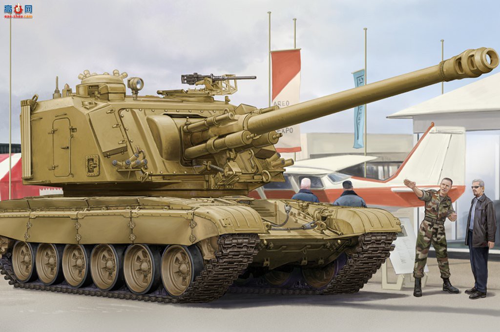 HobbyBoss ̹ 83835 GCT 155AU-F1(T-72)