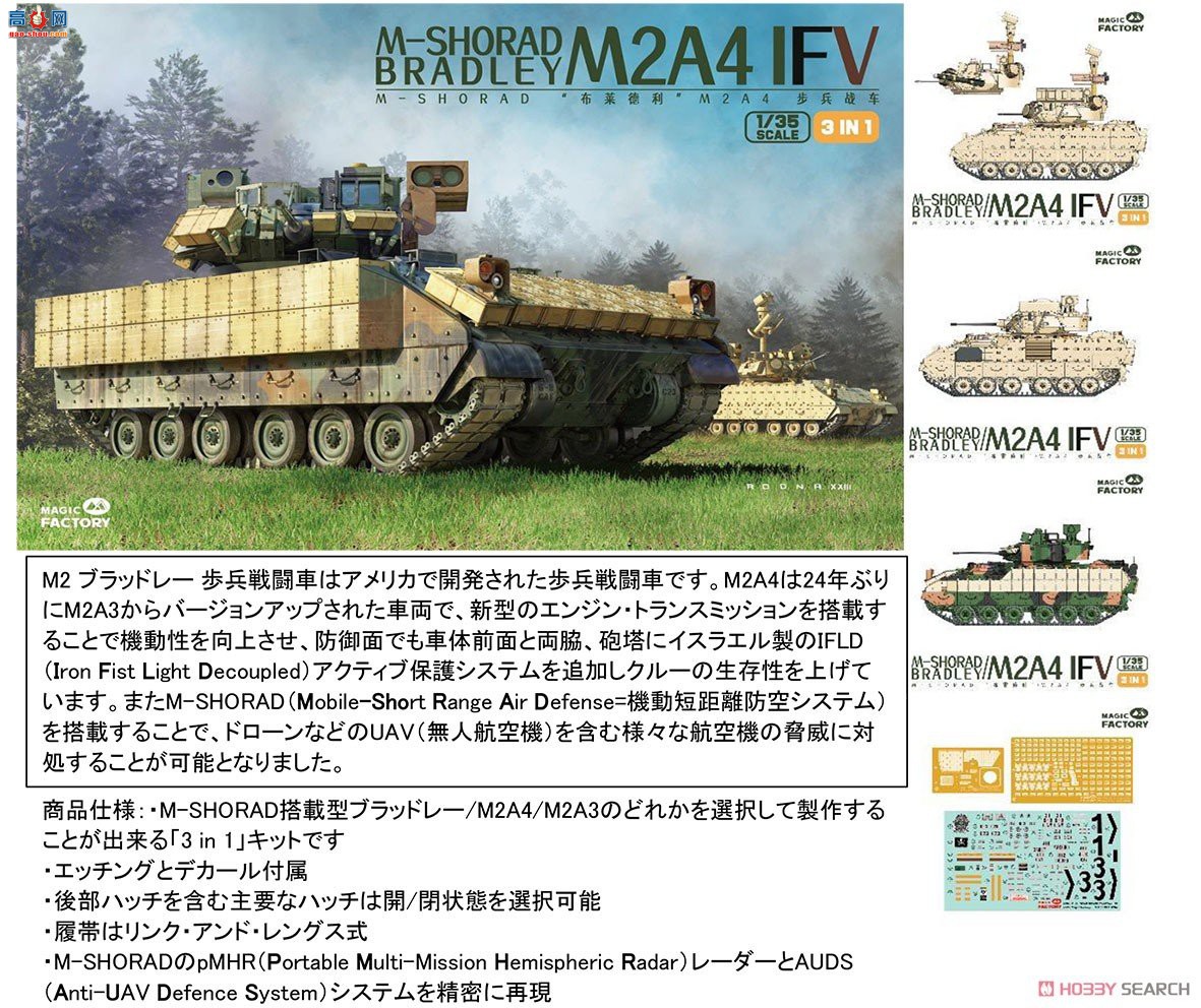ħ ̹ 2004 M2A4սM-SHORADƶ̷ϵͳһ