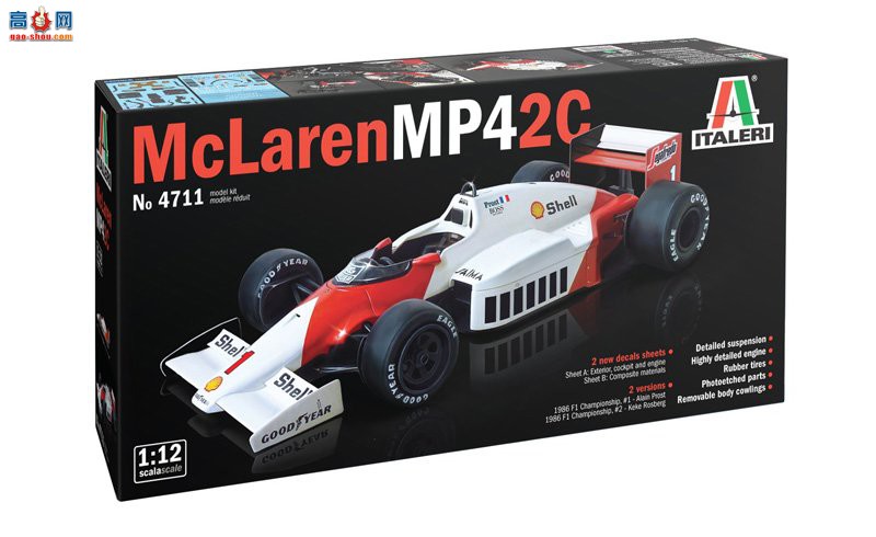  ITALERI  4711  MP4/2C ˹-˹-
