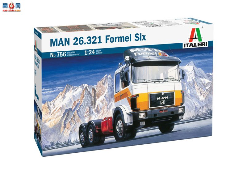  ITALERI  0756 MAN 26.321 ÷-