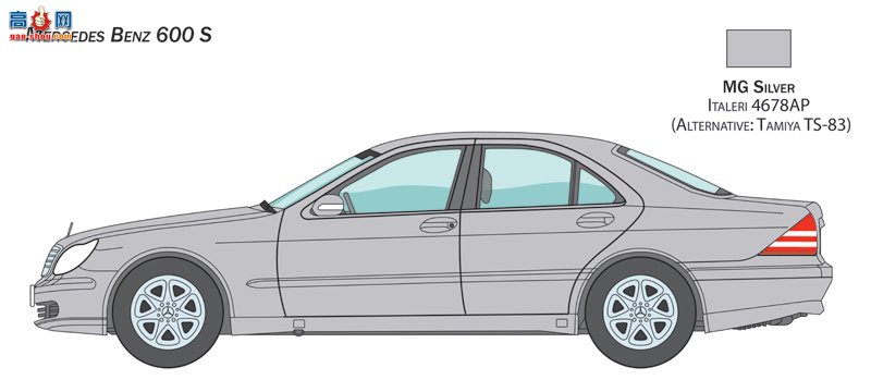  ITALERI ܳ 3638 ÷˹ 600S-