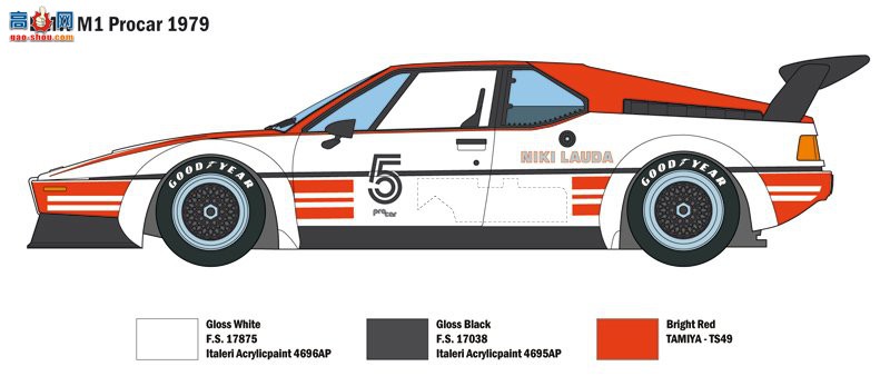  ITALERI  3643  M1 Procar-