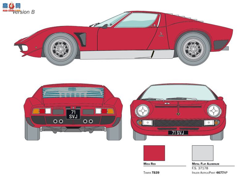 ITALERI ܳ 3649  Miura JOTA SVJ-