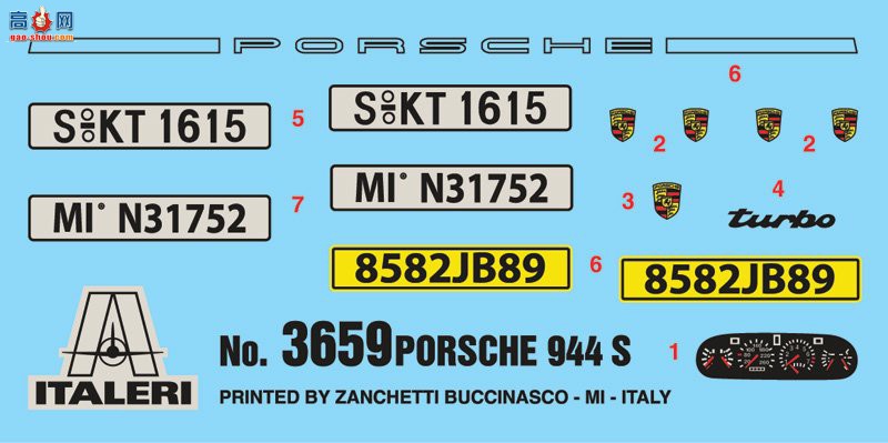 ITALERI ܳ 3659 ʱ 944S-