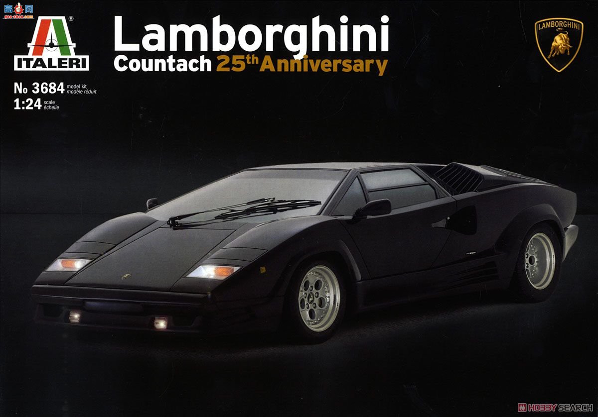  ITALERI ܳ 3684  Countach 25-