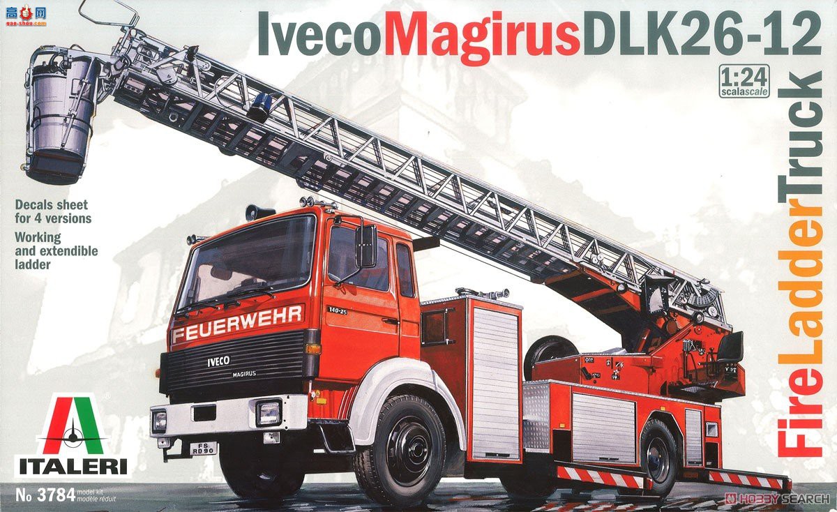  ITALERI ̳ 3784 ά MAGIRUS DLK 26-12 ݿ-