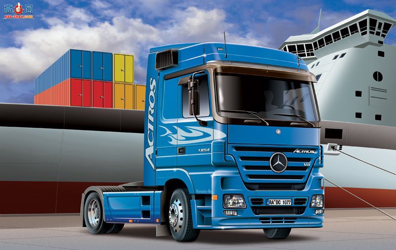  ITALERI  3824 ÷˹ Actros 2003-