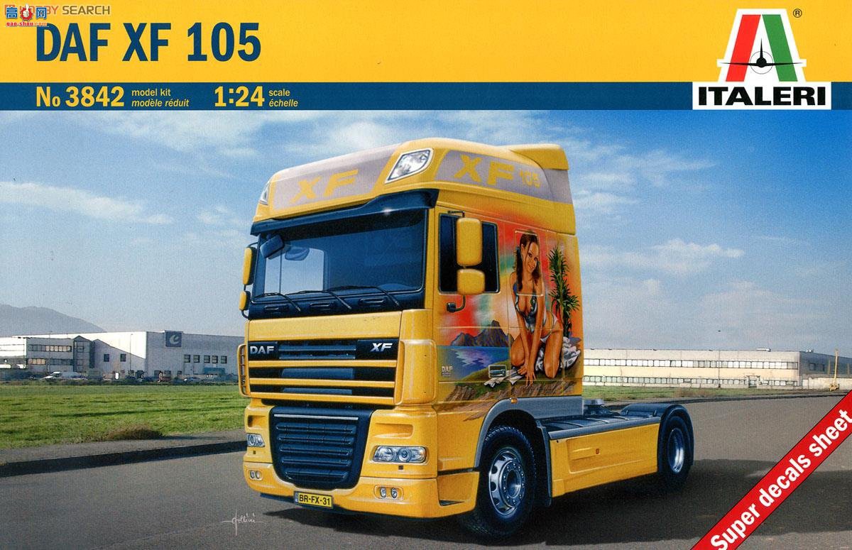  ITALERI  3842 DAF XF 105-