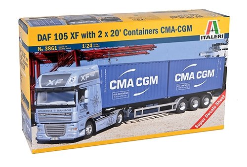  ITALERI  3861 DAF XF105 2X20Ӣ߼װ-
