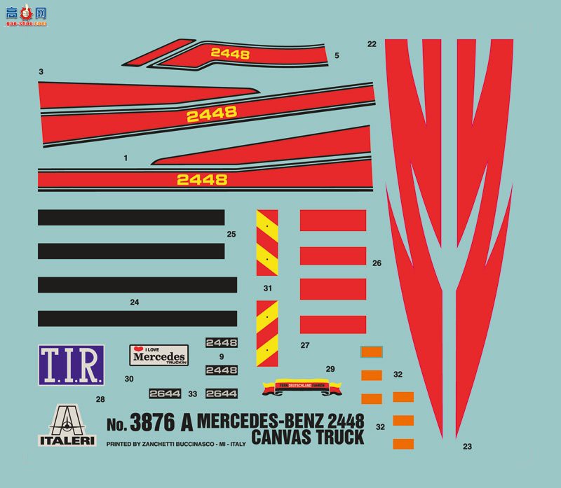  ITALERI  3876 ÷˹ 2448-