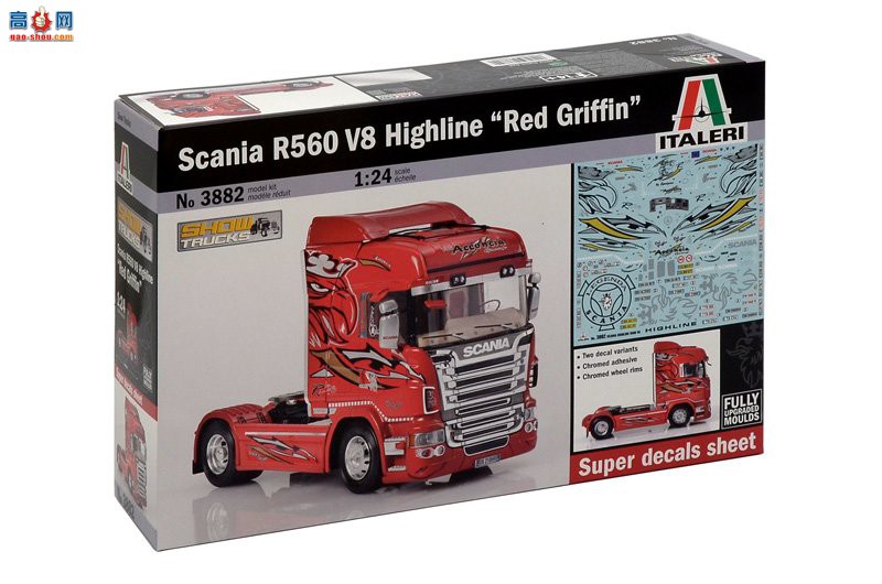  ITALERI  3882 ˹ R560 V8 Highlineɫʨա-