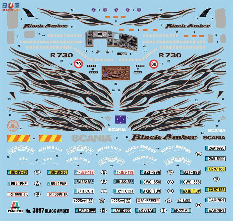  ITALERI  3897 ˹ R730ɫꡱ-