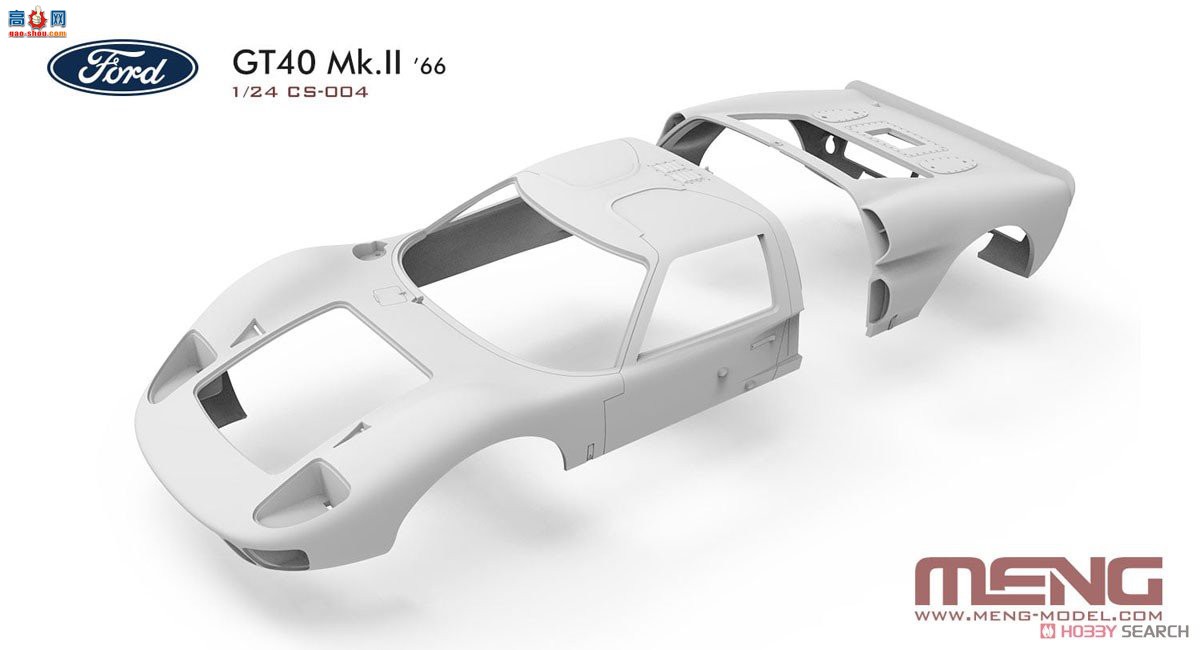 MENG ���� CS-004 ���� GT40 Mk.II `66-