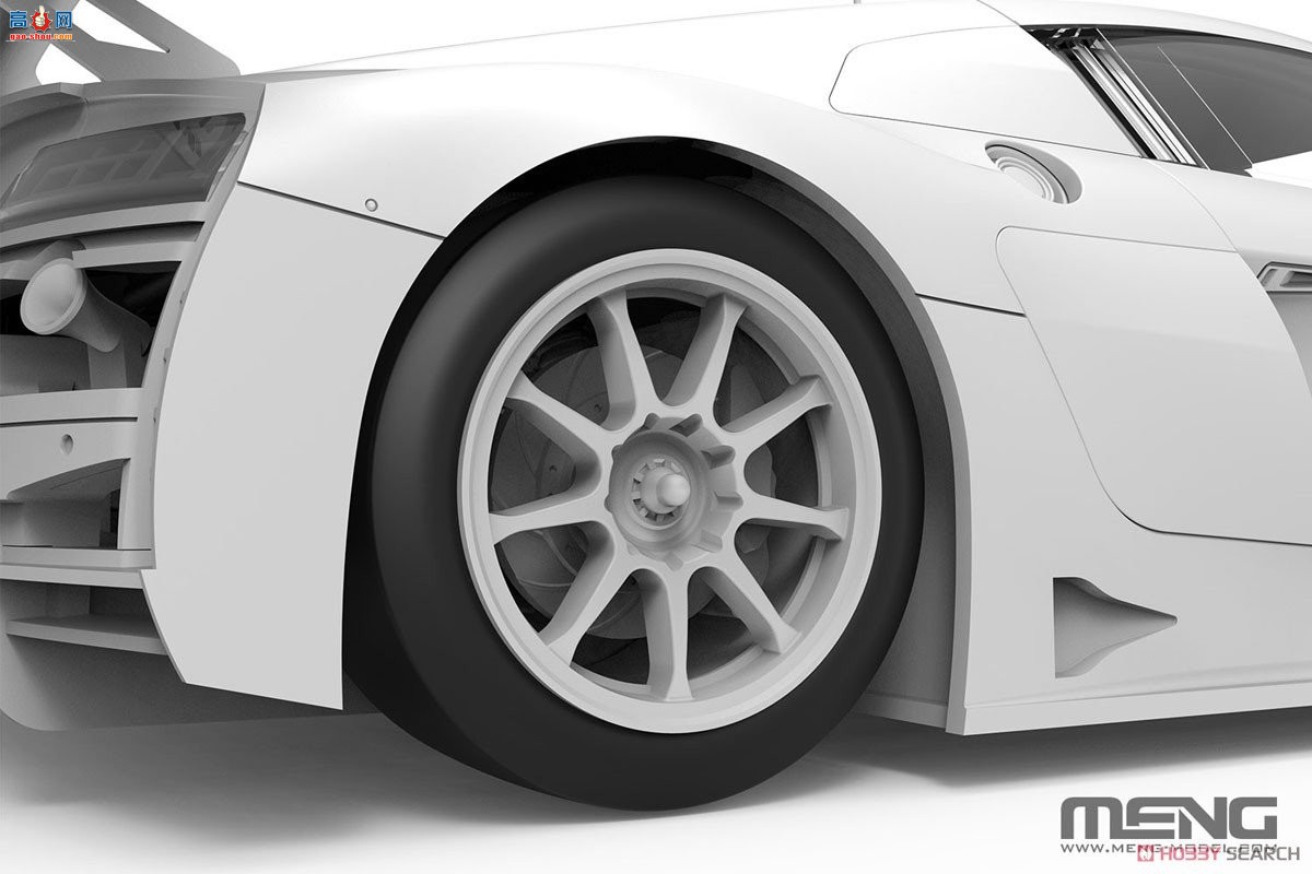 MENG  CS-011 µ R8 LMS GT3 EVO II B-Quik Absolute Racing