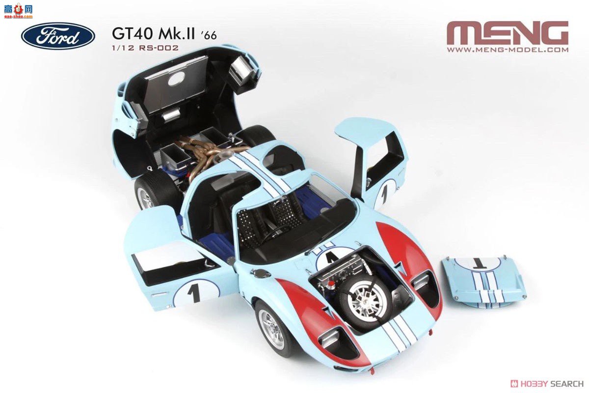 MENG  RS002 GT40 Mk.II`66-