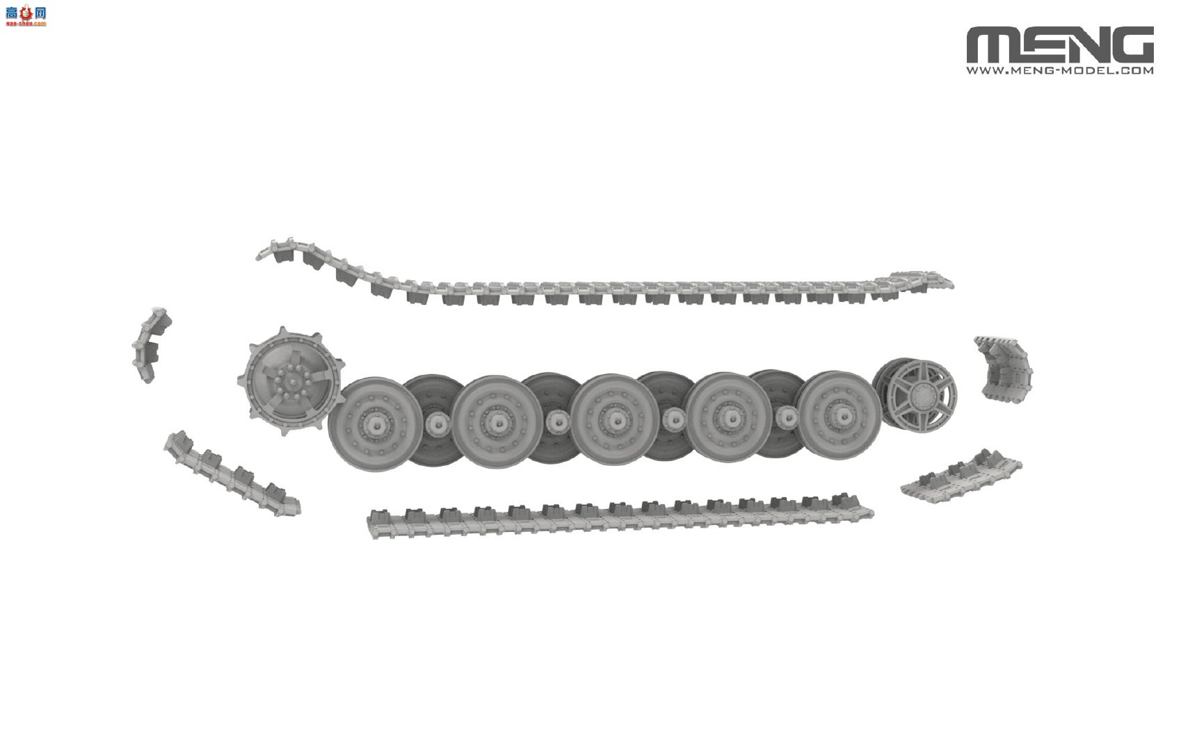 ��MENG��Ʒ��72-010 �¹�����̹��Sd.Kfz.182������������ʱ�������ͣ�